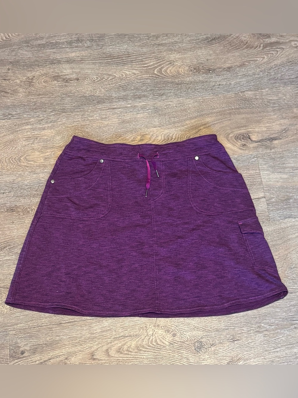 Kuhl Plum Drawstring Pocket Skirt